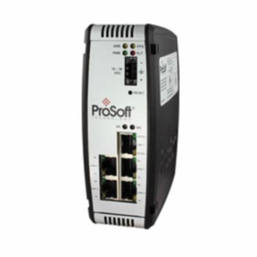 ProSoft Technology PLX31-EIP-MBS4 EtherNet/IP to Modbus Serial Gateway, Modbus Slave Protocol, 50/60 Hz
